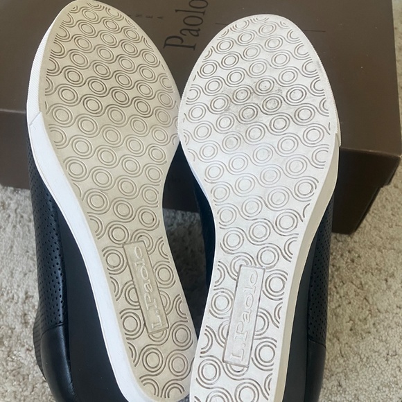 Paolo Anna Black Wedge Shoes Size 7.5 - Picture 9 of 15